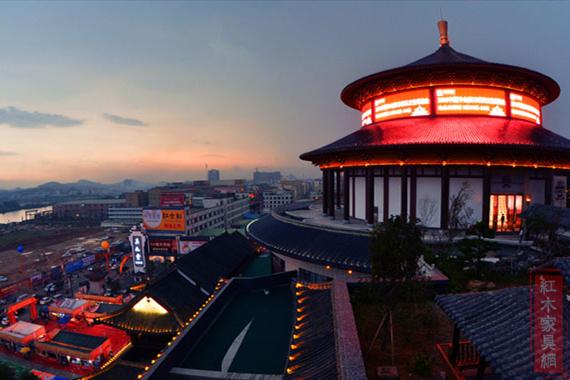 中山红博城夜景 中山红博城夜景
