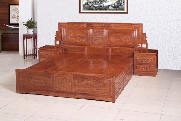 红木家具大床 红木家具大床